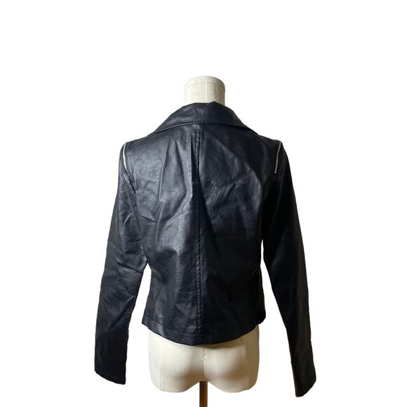 Windsor Faux Leather Moto Jacket - Size Small - Picture 9 of 9